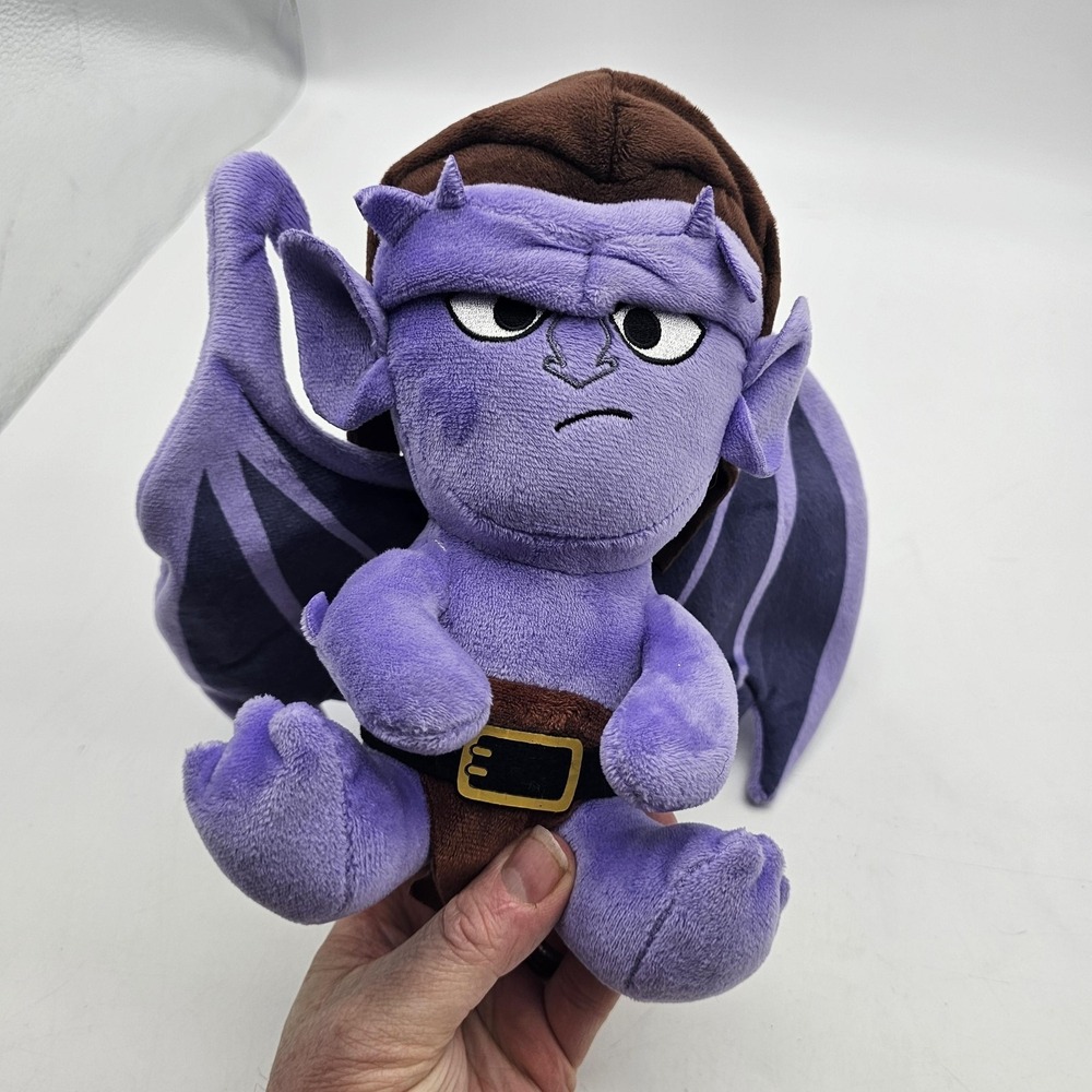 Kidrobot‎ Disney Gargoyles Goliath Plush Stuffed Toy Small Purple Wings Doll